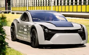 Estudiantes holandeses fabrican un automóvil de cero emisiones que captura CO2.